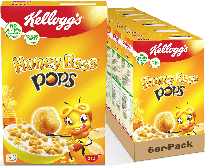 Kelloggs Honey Bsss Pops 375g