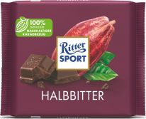 Ritter Sport Halbbitter Bunte Vielfalt 100g