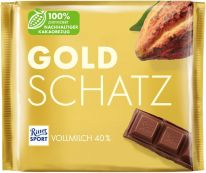 Ritter Sport Großtafel Goldschatz 250g