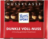 Ritter Sport Dunkle Voll-Nuss (Nuss-Klasse) 100g