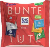Ritter Sport Mini Bunte Tüte 12er 200g