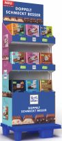 Ritter Sport 218g-250g 8 sort, Display, 122pcs