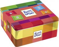 Ritter Sport Metalldose Mini & Schokowürfel 1495g