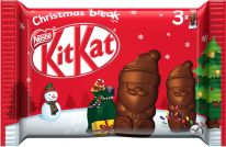Nestle Christmas Kitkat Mini-Weihnachtsmänner 87g