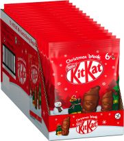 Nestle Christmas Kitkat Mini-Weihnachtsmänner Beutel 66g