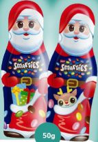 Nestle Christmas Smarties Weihnachtsmann 50g