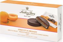 Anthon Berg Frucht in Marzipan - Apricot in Brandy, 220g