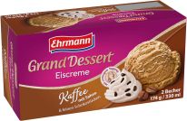 Ehrmann Grand Dessert Kaffee-Sahne 2x165ml