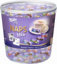 Mondelez Milka Naps Mix Klarsichtdose 1000g