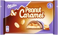 Mondelez Milka Riegel Peanut Caramel 5er 185g