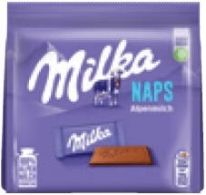Mondelez Milka Naps Alpenmilch Beutel 119g, 12pcs