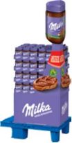 Mondelez Milka Haselnusscreme 350g, Display, 96pcs