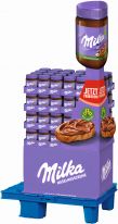 Mondelez Milka Haselnusscreme 350g, Display, 96pcs