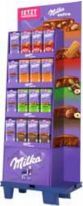 Mondelez Milka Extra Tafel Shop 6 sort, Display, 228pcs