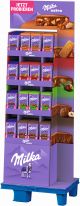 Mondelez Milka Extra Tafel Shop 6 sort, Display, 228pcs