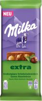 Mondelez Milka Extra Ganze Haselnüsse Tafel 190g