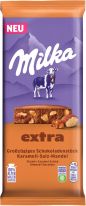 Mondelez Milka Extra Karamell-Salz-Mandel Tafel 190g