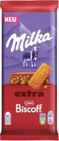 Mondelez Milka Extra Biscoff Lotus Tafel 190g
