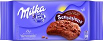 Mondelez DE Milka Cookies Sensations Choco innen soft 156g
