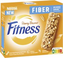 Nestle Cerealien Fitness No Added Sugar Honey Fiber Riegel 4x20g