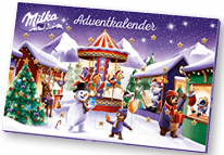 MDLZ DE Christmas Adventkalender mit Naps 119,6g