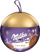 MDLZ DE Christmas Milka Weihnachtskugel Choco Wafer 180g