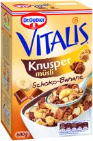 Dr.Oetker Vitalis - Knuspermüsli Schoko-Banane 600g