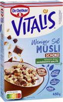 Dr.Oetker Vitalis - Weniger Süß Schoko Müsli 450g