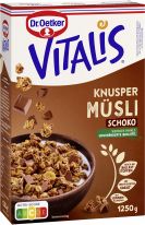 Dr.Oetker Vitalis - Knuspermüsli Schoko 1250g