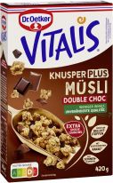 Dr.Oetker Vitalis - KnusperPlus Double Choc 420g