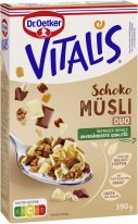 Dr.Oetker Vitalis - Schoko Duo Müsli 390g