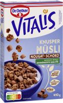 Dr.Oetker Vitalis - Knuspermüsli Nougat-Schoko 410g