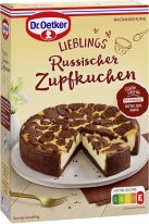 Dr.Oetker Bakery Powder - Russischer Zupfkuchen, 670g
