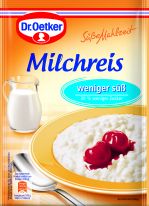 Dr.Oetker Bakery Powder - Milchreis weniger süß 112g