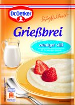 Dr.Oetker Bakery Powder - Grießbrei weniger süß 76g