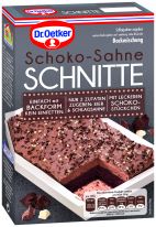 Dr.Oetker Bakery Powder - Schoko-Sahne-Schnitte 266g