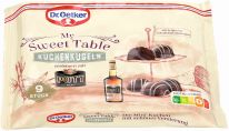 Dr.Oetker Bakery Powder - My Sweet Table Kuchenkugeln Rum 150g