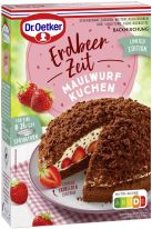Dr.Oetker Bakery Powder - Erdbeer Zeit Maulwurf Kuchen 345g