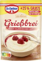 Dr.Oetker Bakery Powder - Grießbrei klassisch +25% Promo 115g