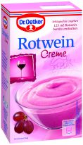 Dr.Oetker Backzutaten - Rotwein-Creme 203g