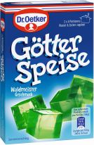 Dr.Oetker Backzutaten - Götterspeise Koch. Waldmeister-Geschmack 23g