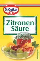 Dr.Oetker Backzutaten - Zitronensäure 5er 25g