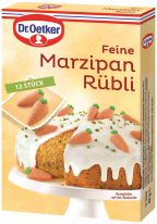 Dr.Oetker Backzutaten - Feine Marzipan Rübli 42g