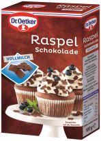 Dr.Oetker Backzutaten - Raspelschokolade Vollmilch 100g