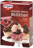 Dr.Oetker Backzutaten - Schoko Dekor Blätter Zartbitter 60g