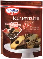 Dr.Oetker Backzutaten - Kuvertüre Fix Zartbitter 150g