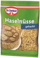 Dr.Oetker Backzutaten - Haselnüsse Gehackt 100g