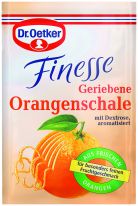 Dr.Oetker Backzutaten - Finesse Geriebene Orangenschale 3er 18g