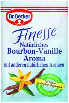 Dr.Oetker Backzutaten - Finesse Natürliches BourbonVanille Aroma 2er 10g