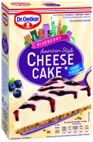Dr.Oetker Backzutaten - Cheesecake American Style Blueberry 335g